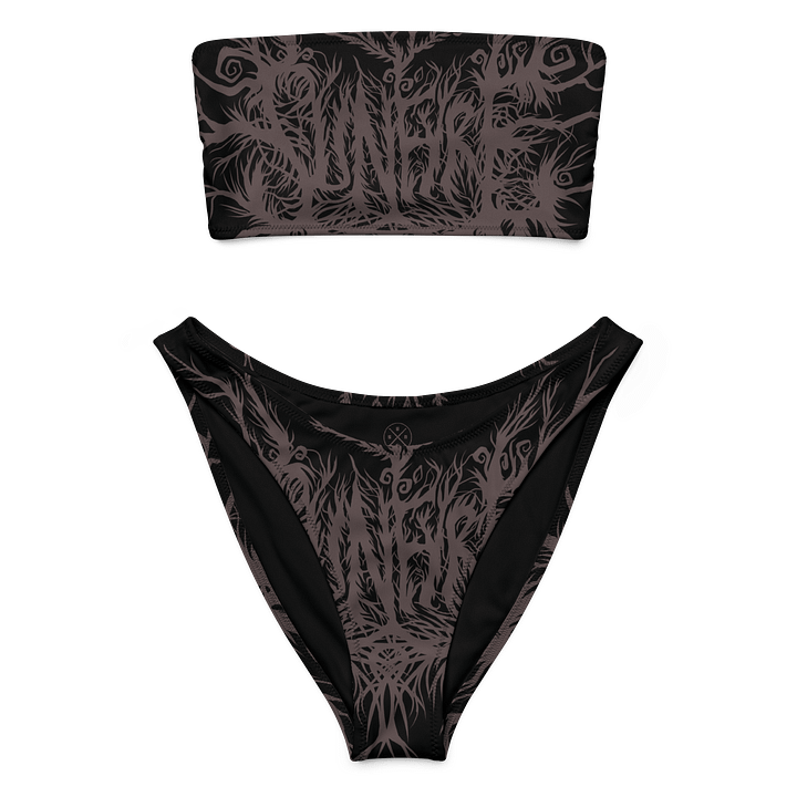 Sunfyre Gray Metal Logo Bikini product image (1)