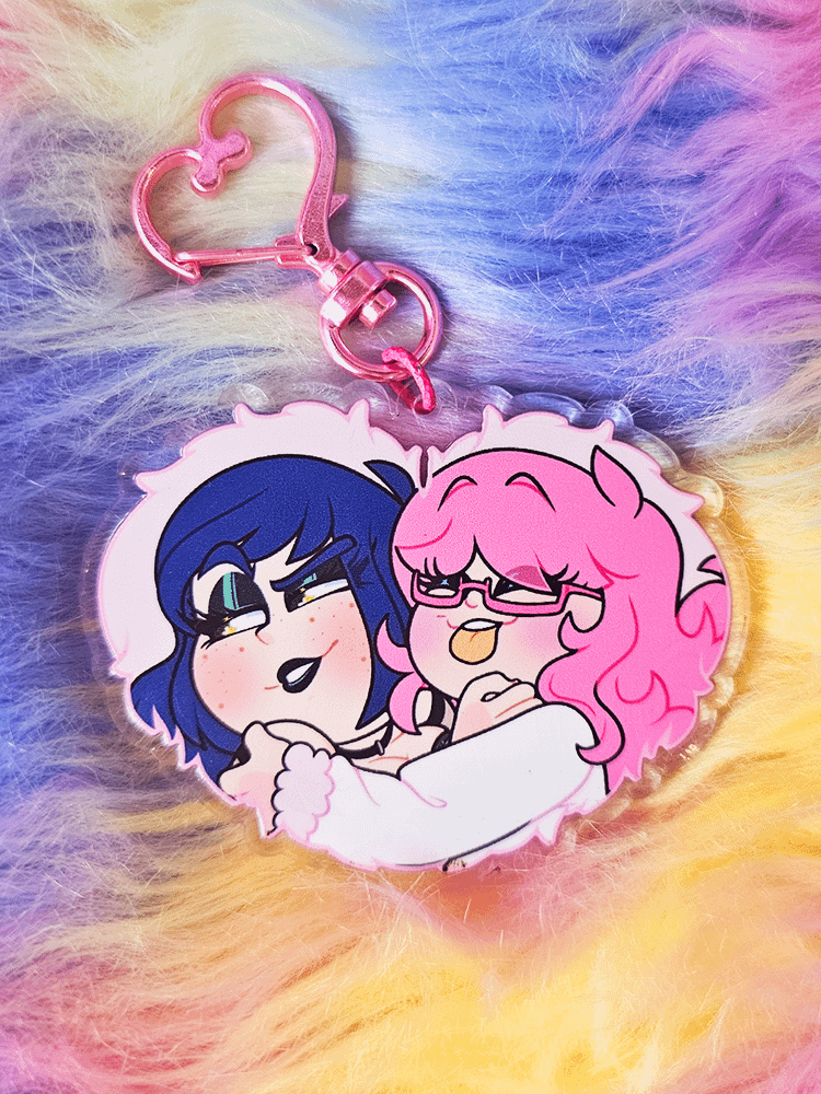 Thus They Were Roommates | Acrylic Charm product image (3)