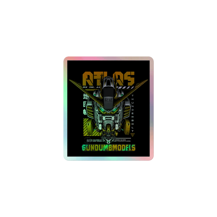 Atlas Holo Sticker product image (1)