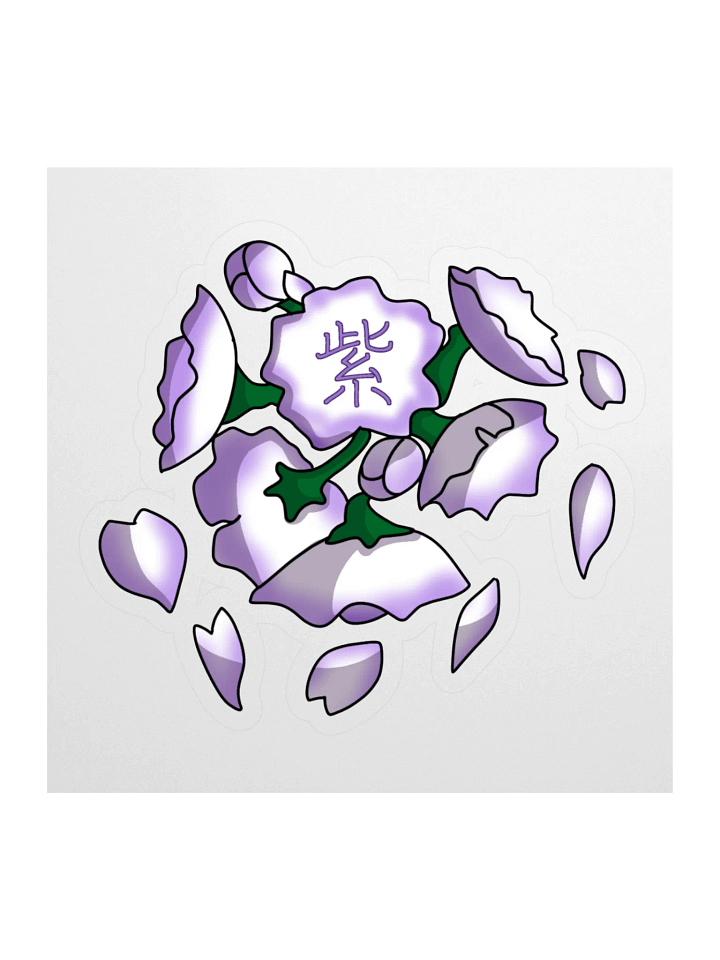 Purple Team logo sticker product image (1)