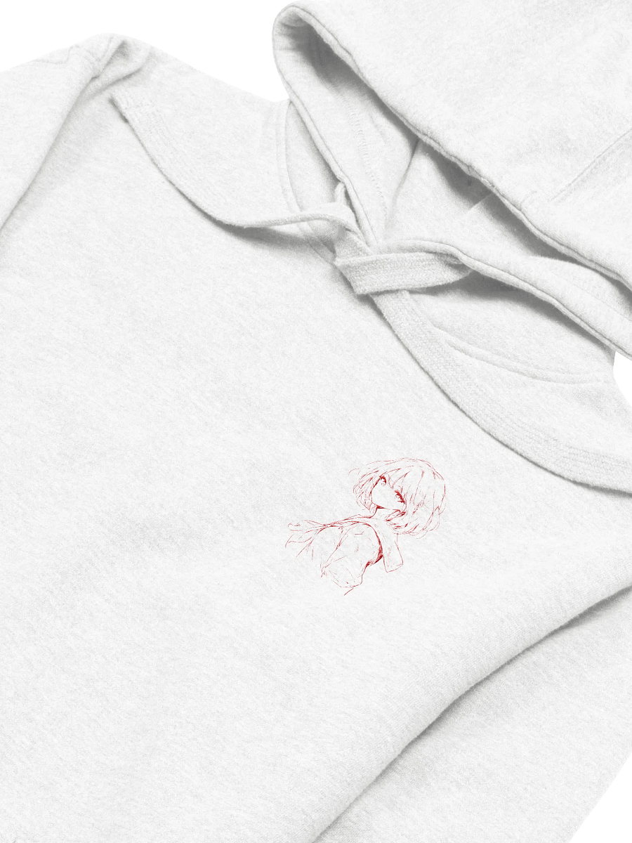 Minimalisitc Anime Left Embroidered Hoodie product image (2)