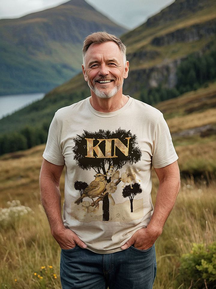 Unisex tī kōuka - Kinship Decolonisation Aotearoa Tee product image (1)