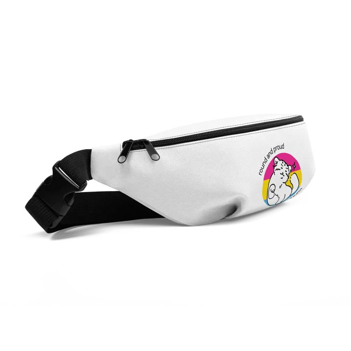 Round and Proud Manul Pansexual Version - Fanny Pack product image (2)