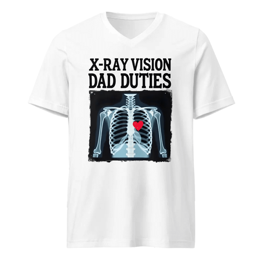 X-Ray Vision Dad Duties V-Neck Tee product image (1)