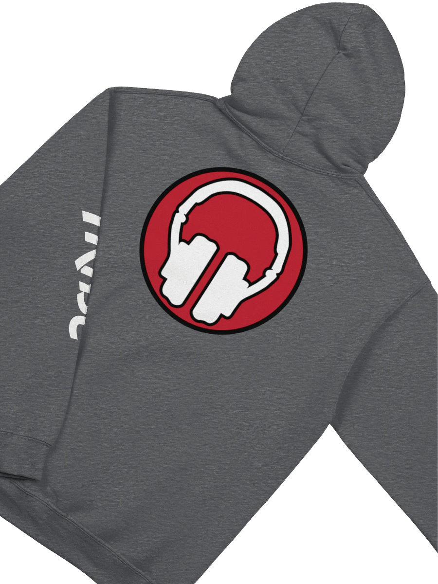 Front | Back | Arm Print Club Ready DJ School Gildan® Classic Hoodie product image (3)
