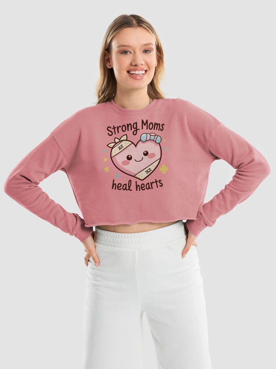 Empower Moms Crop Sweatshirt product image (18)