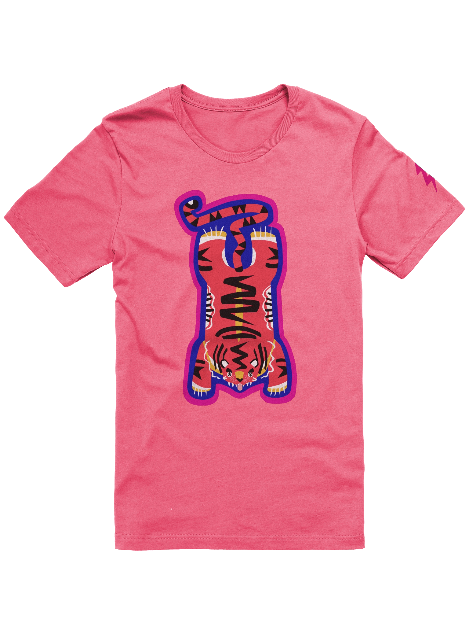 Orange and Blue Tiger - T-Shirt product image (57)