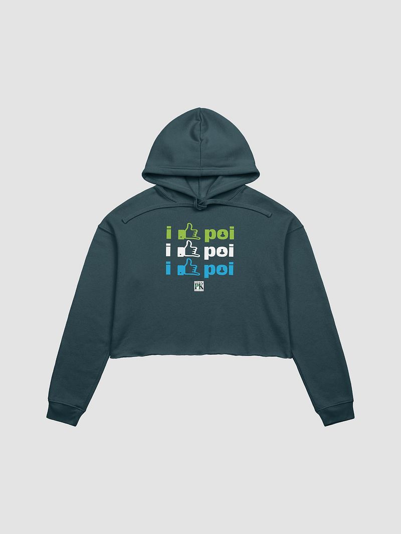 I Shaka Poi Cropped Hoodie
