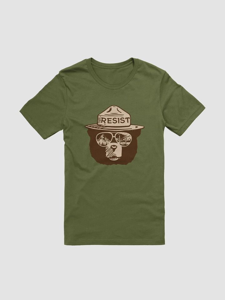 Smokey RESIST Mountain Forests Comfort Fitted T-Shirt Alt National Parks Wear Resistance Rangers product image (4)