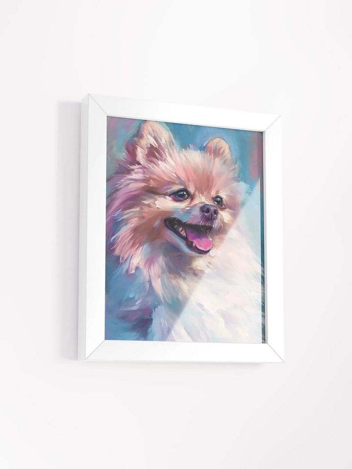 Impressionistic Pomeranian Smile Poster product image (2)