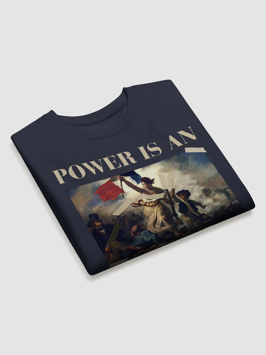 Power is an illusion sweatshirt product image (3)