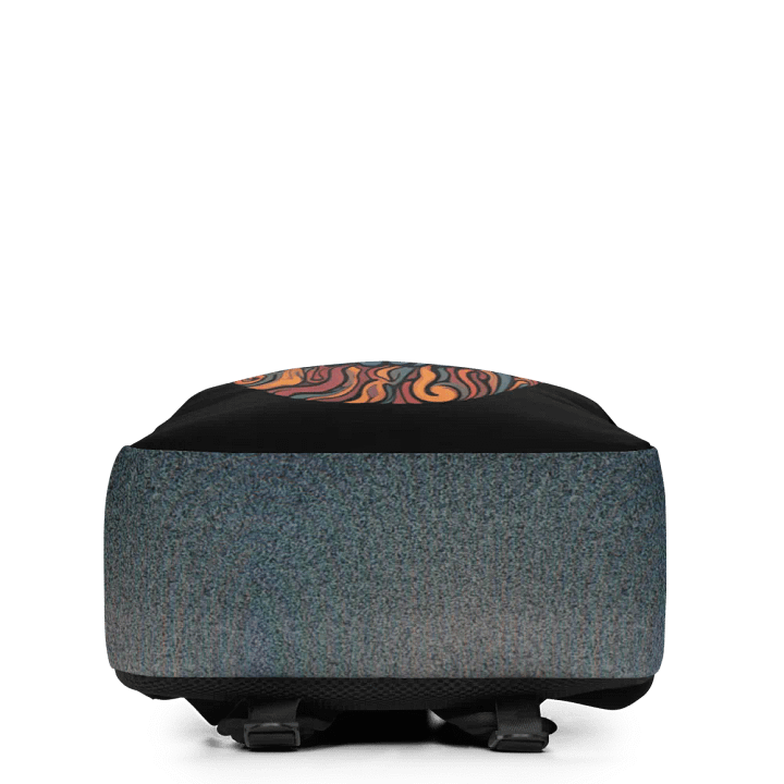 Psychedelic Swirl All-Over Backpack Midnight product image (2)