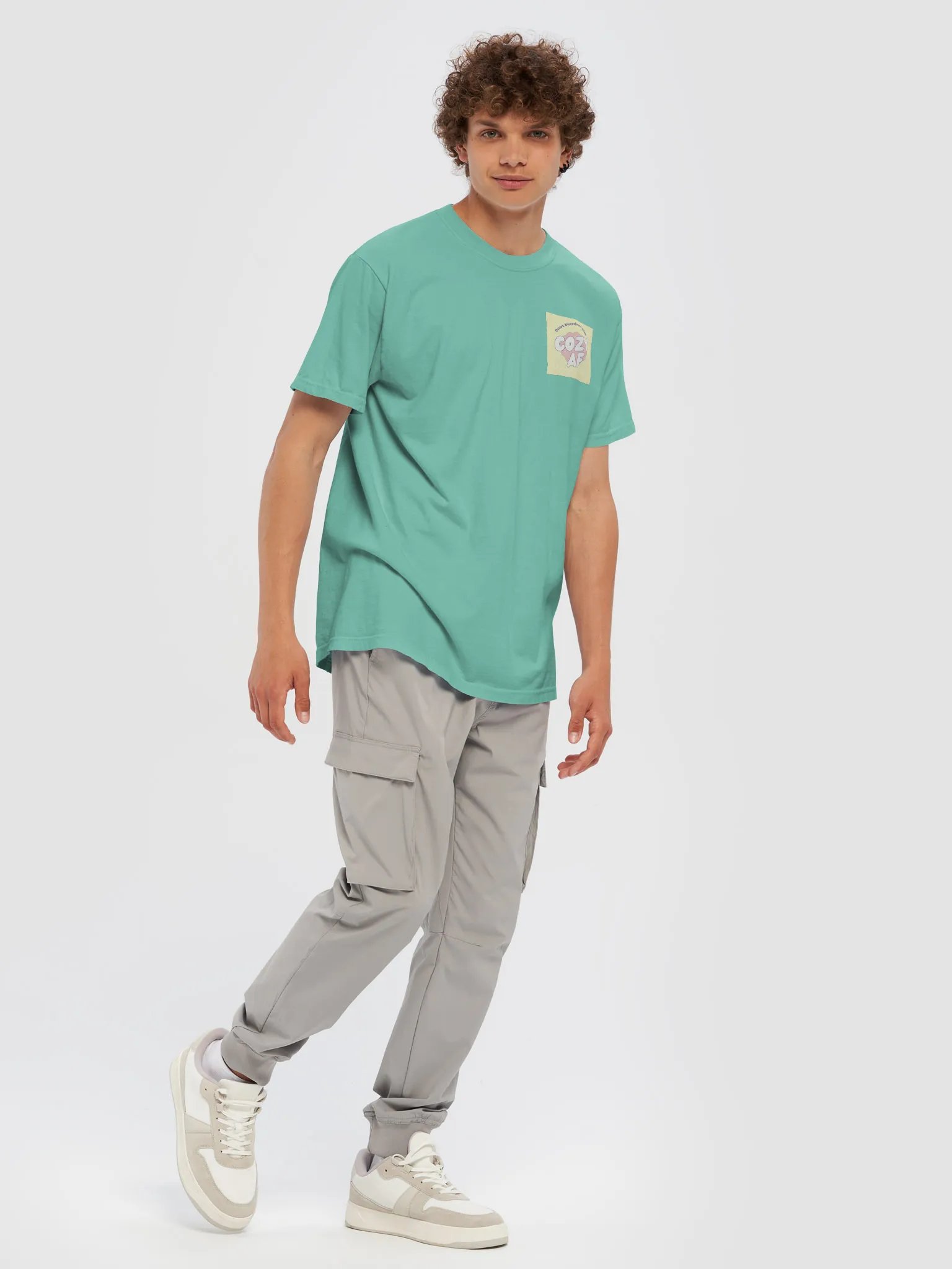 Cozy AF Comfort: Pastel T-Shirt product image (39)