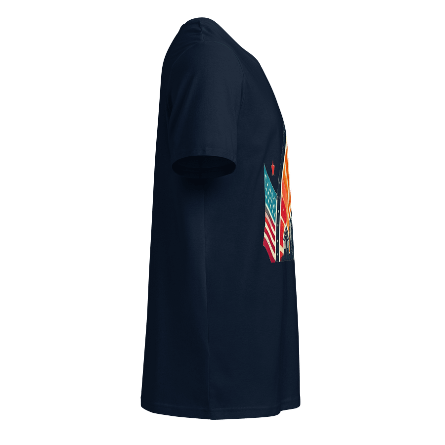 Salute to Freedom Organic T-Shirt product image (4)