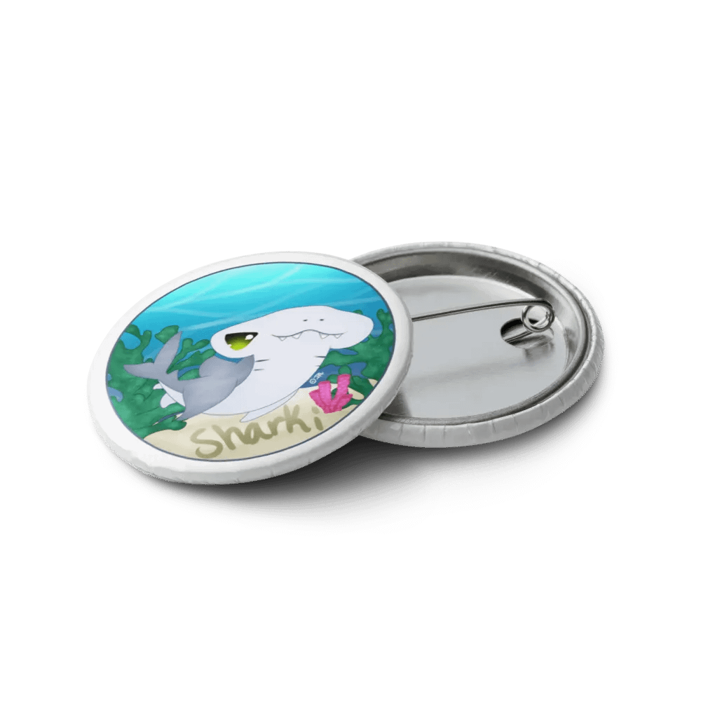Sharki V Logo Pins 5-piece product image (7)
