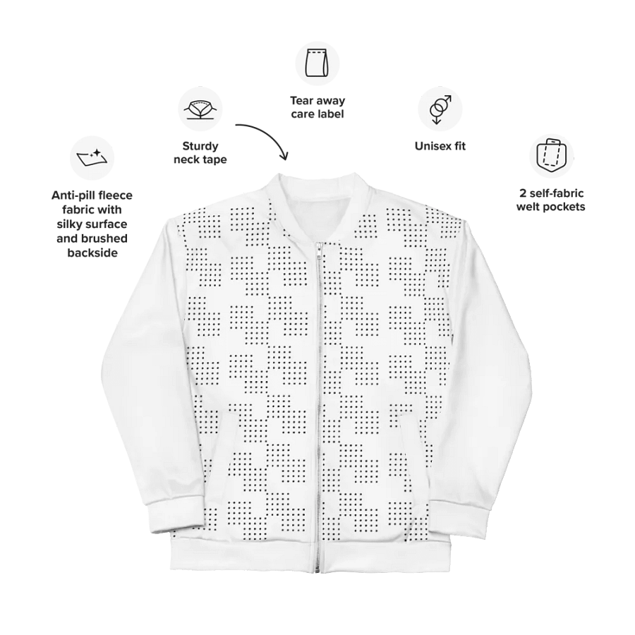 Midnight Canvas Bomber Jacket product image (11)