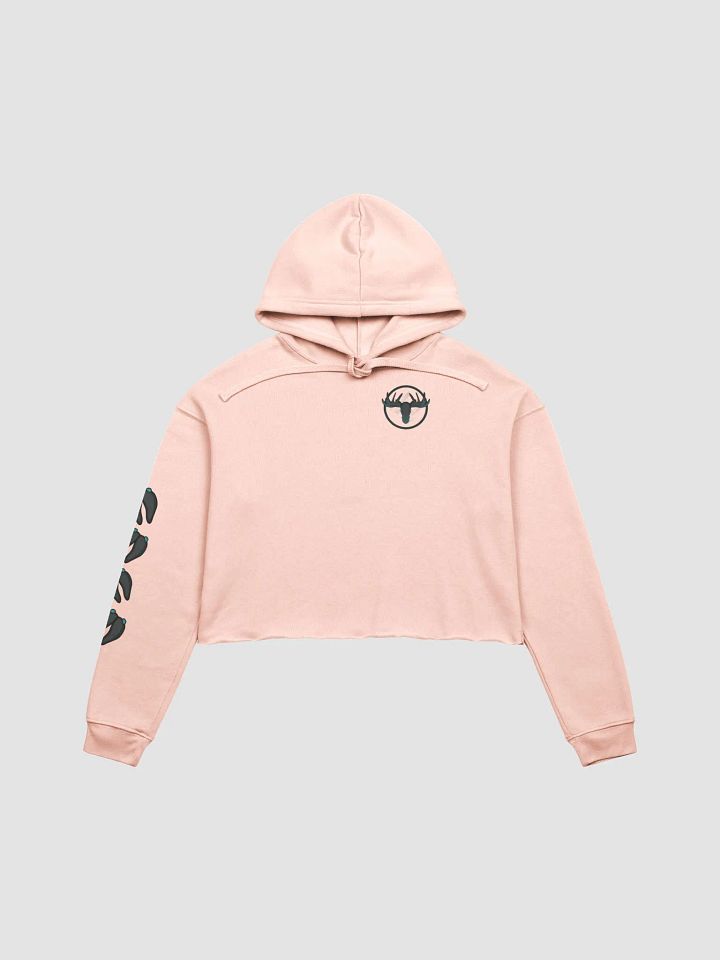 Moose Tracks/Logo Crop Hoodie product image (1)