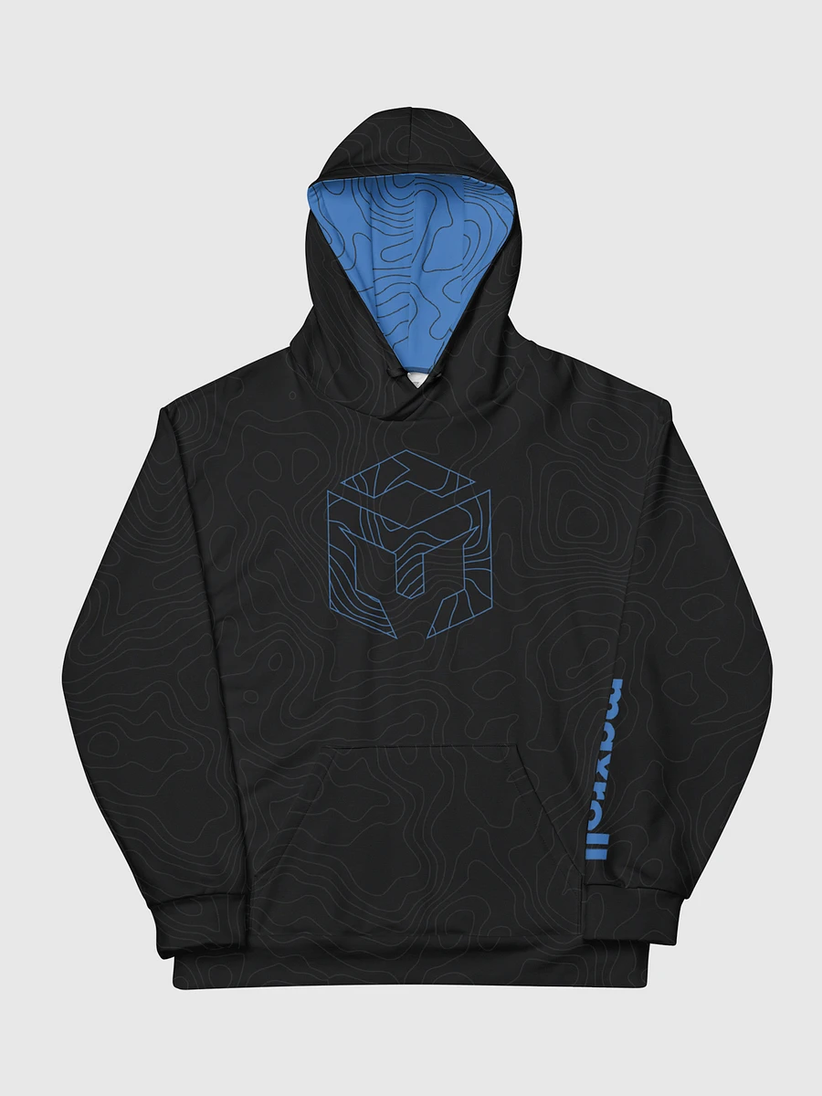 Maxroll Abstract Black Hoodie product image (3)