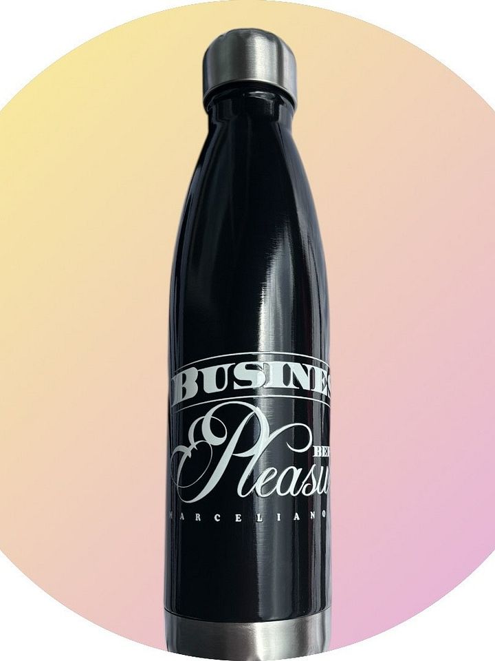 Business before Pleasure 17oz Stainless Bottle product image (1)