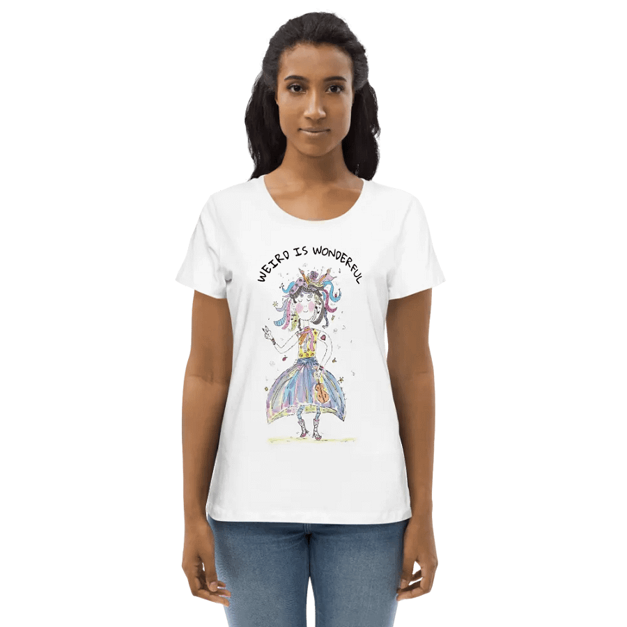Weird is Wonderful Organic T-shirt product image (5)