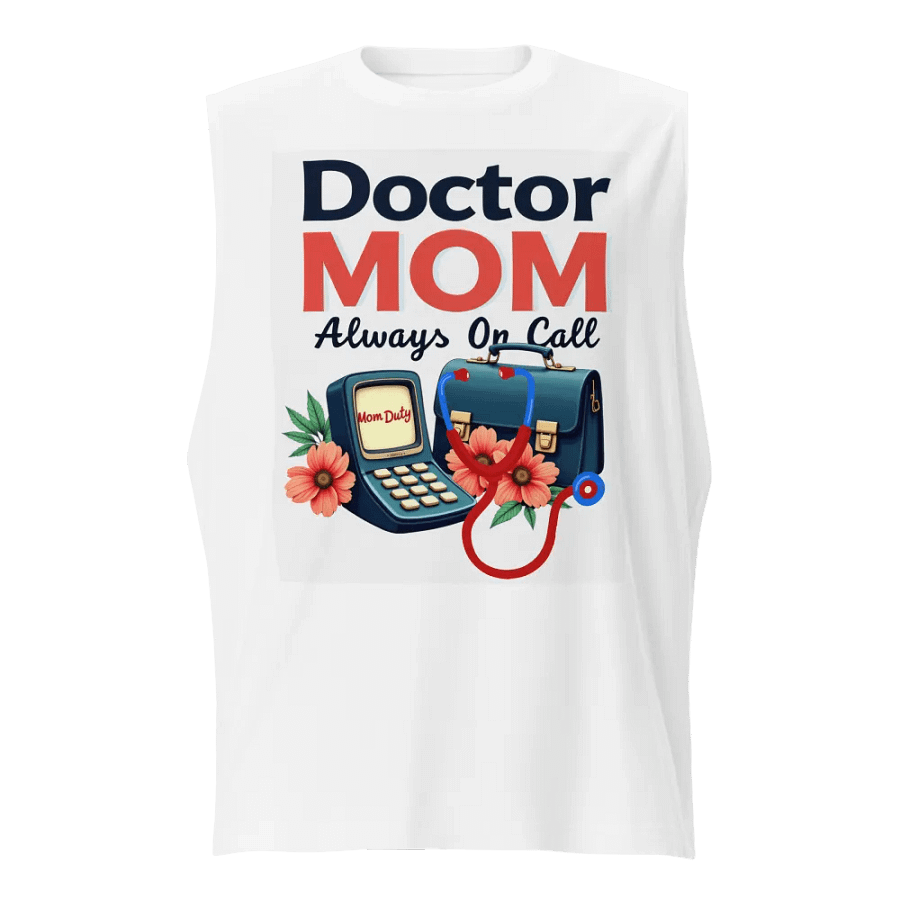 Doctor Mom Muscle Tank product image (1)