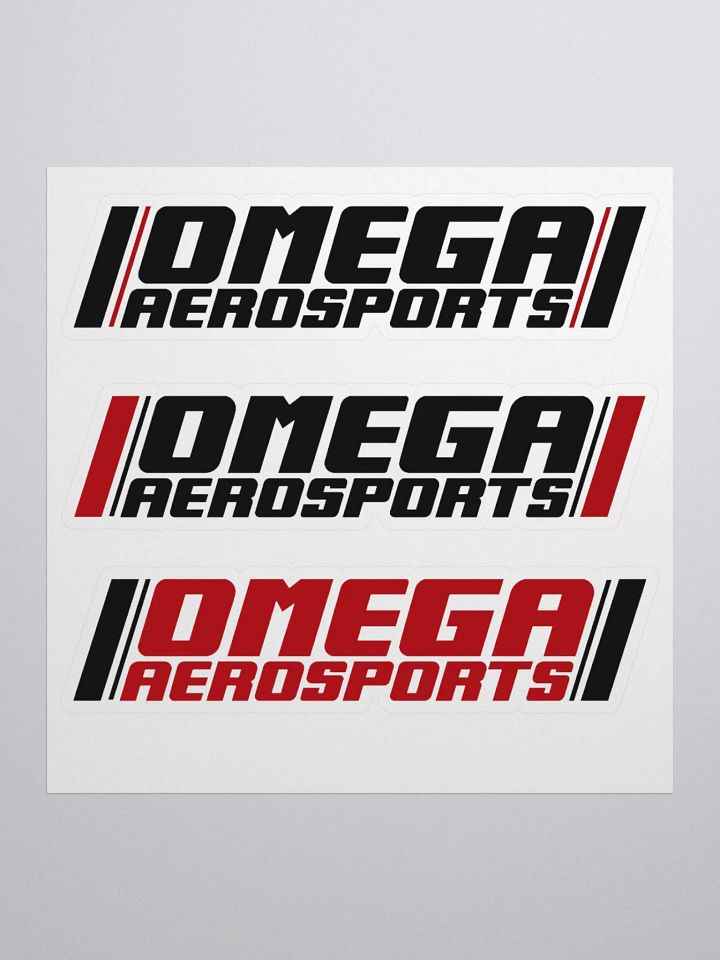 Omega Aerosports Sticker Sheets product image (1)