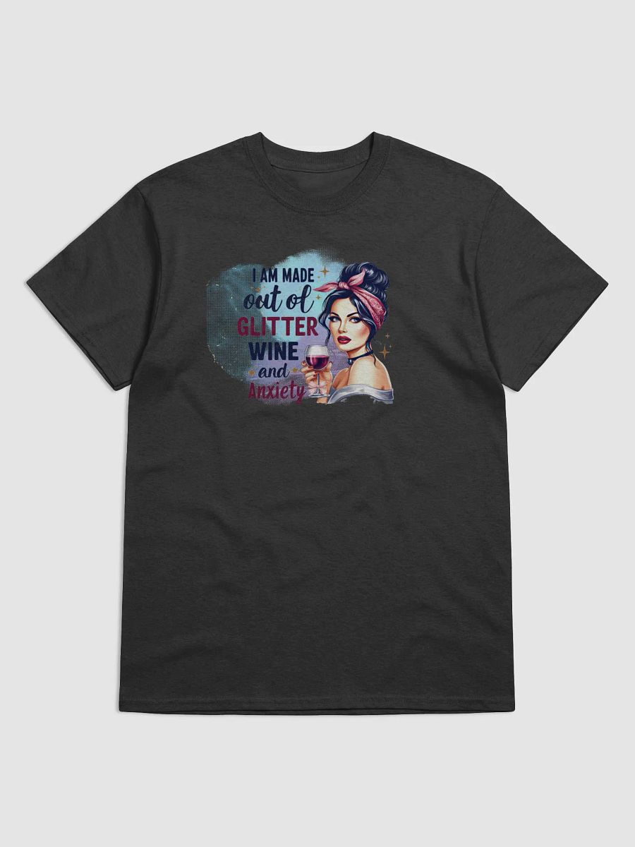 Glitter Wine & Anxiety T-Shirt product image (2)