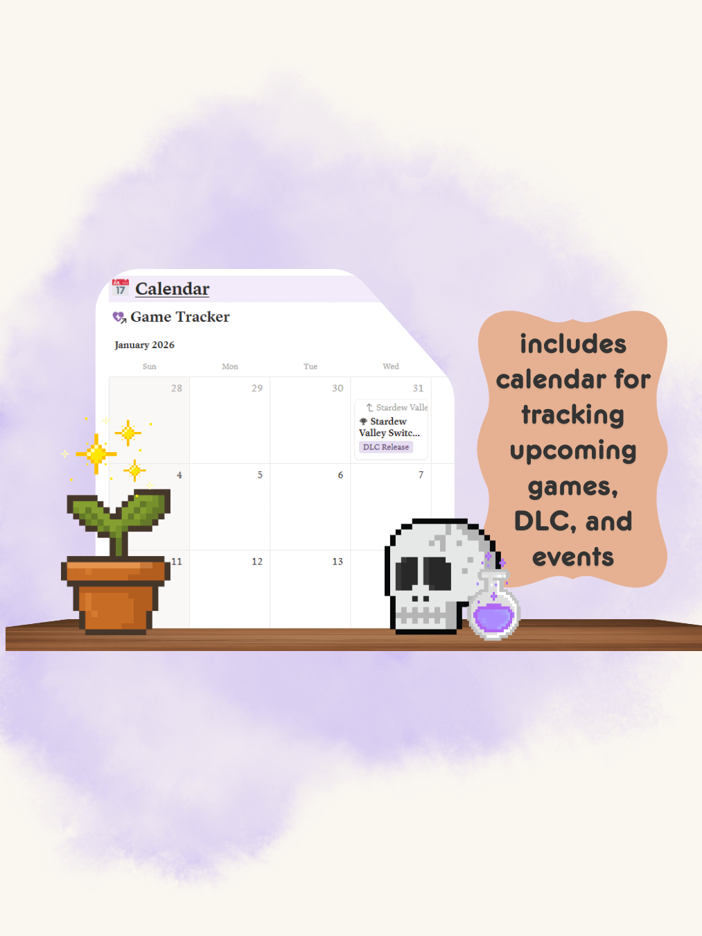 QuestShelf | Notion Gaming Library For Intentional Players product image (4)