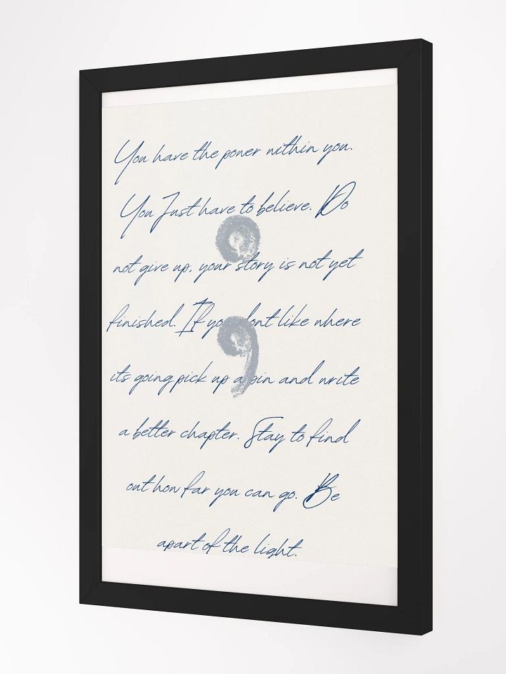Believe and Stay art product image (2)