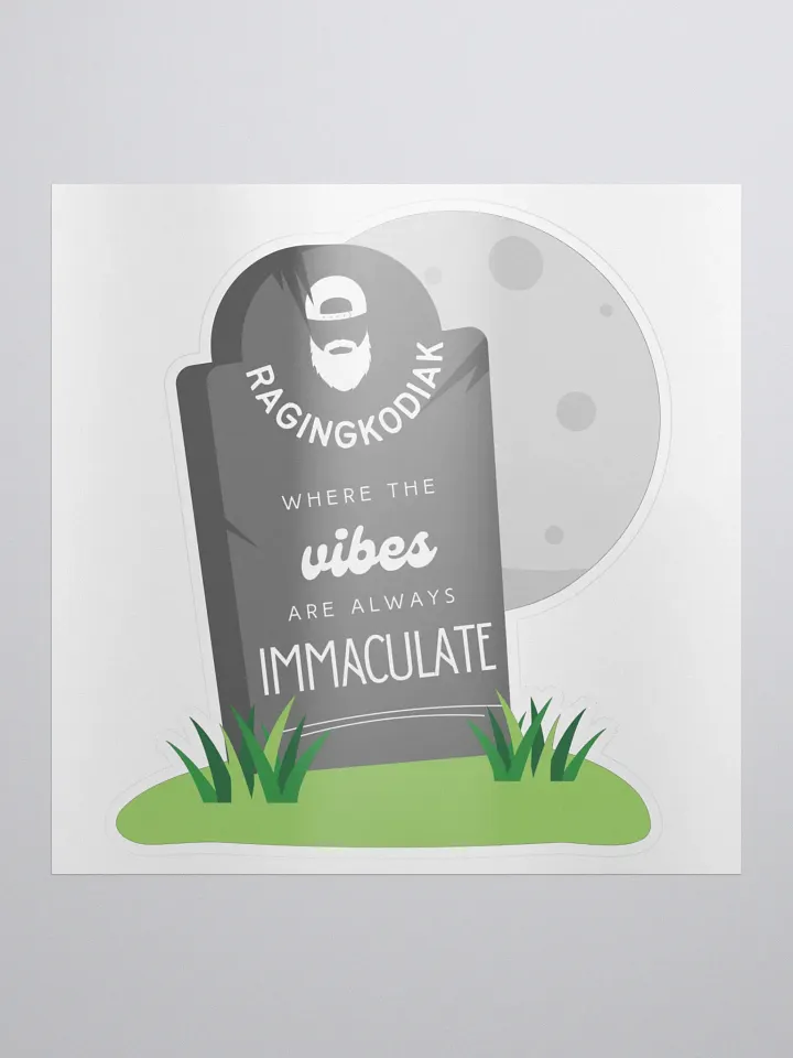 Immaculate Vibes Sticker product image (1)
