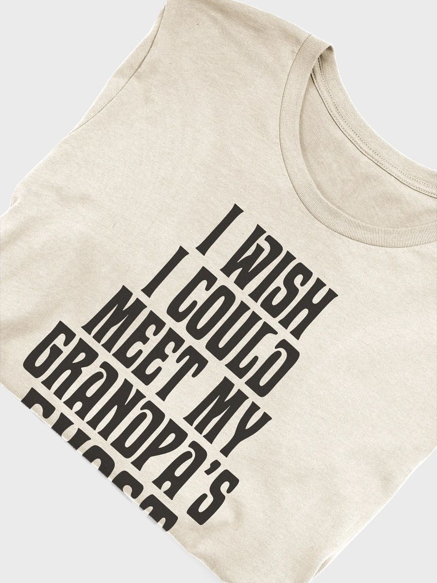 Grandpa's Ghost Cream T-shirt product image (5)