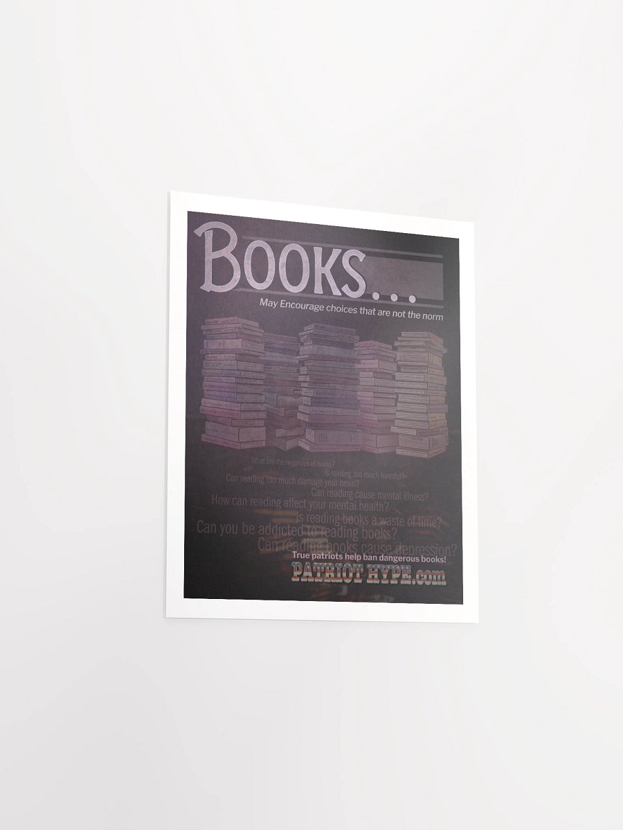 Poster: Patriot Hype - Books product image (13)