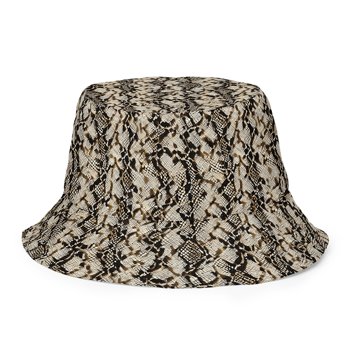 Beige Snake Pattern Hat product image (2)