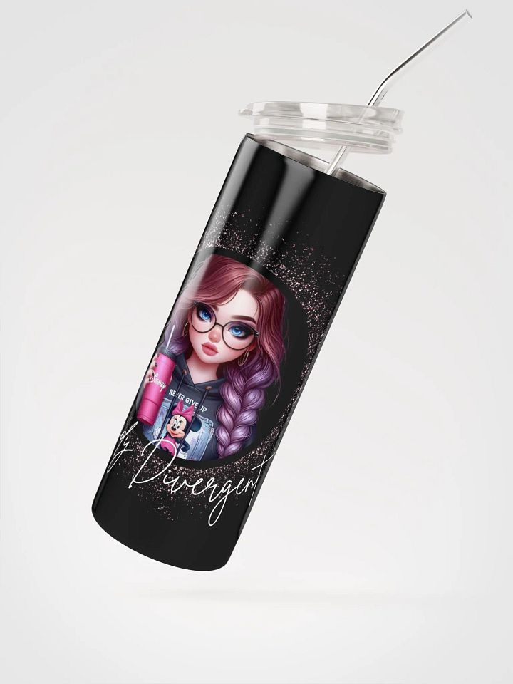 Lady Divergent #Daretobedifferent Tumbler product image (2)