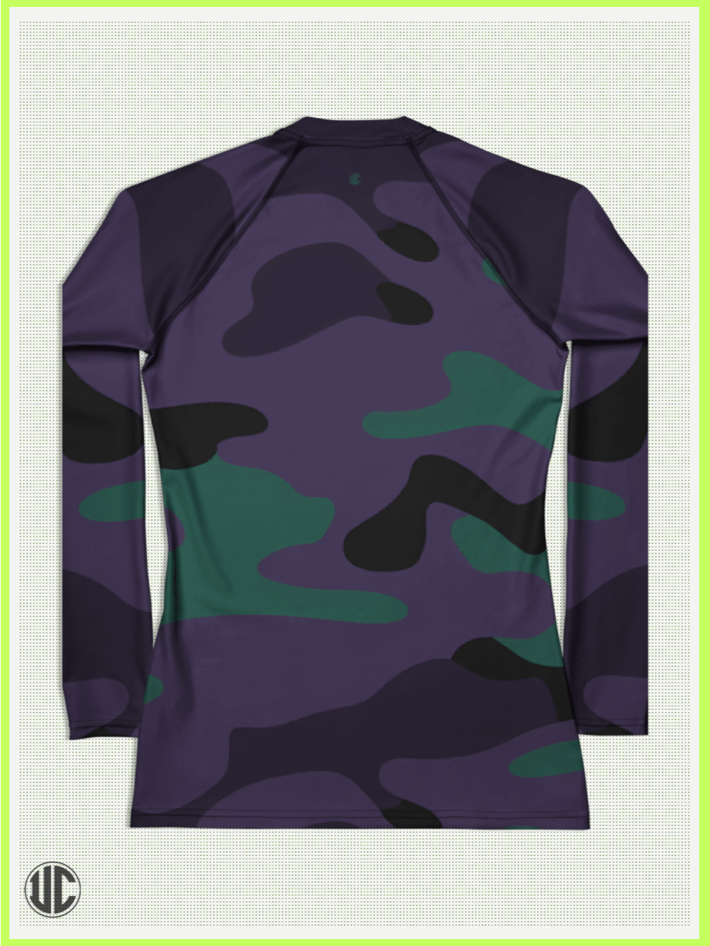 Midnight Purple Camo - Women’s Rash Guard product image (4)