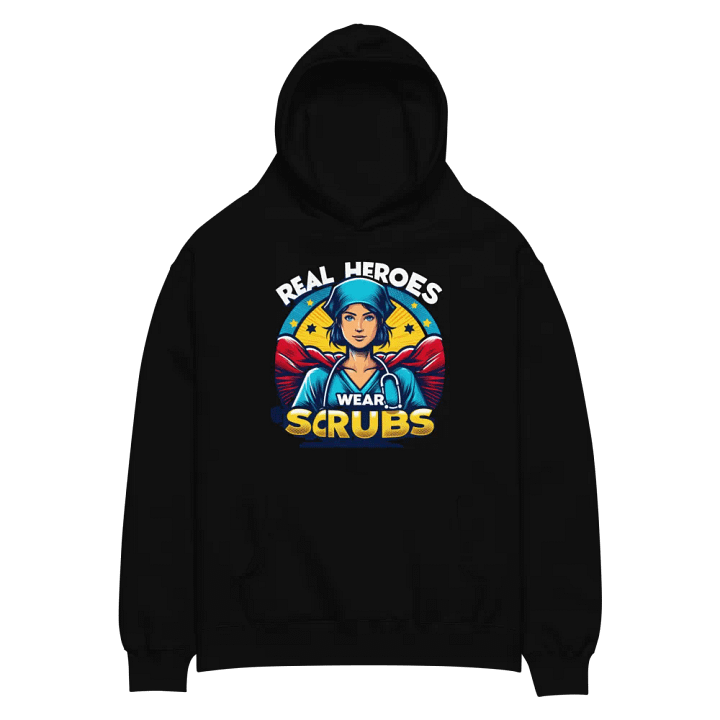 Superhero Scrubs Unisex Hoodie product image (4)