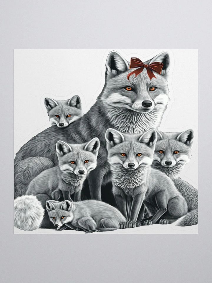 FoxyMamax5 Stickers product image (1)
