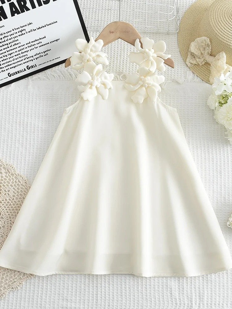 Ivory Blossom Shoulder Dress product image (8)