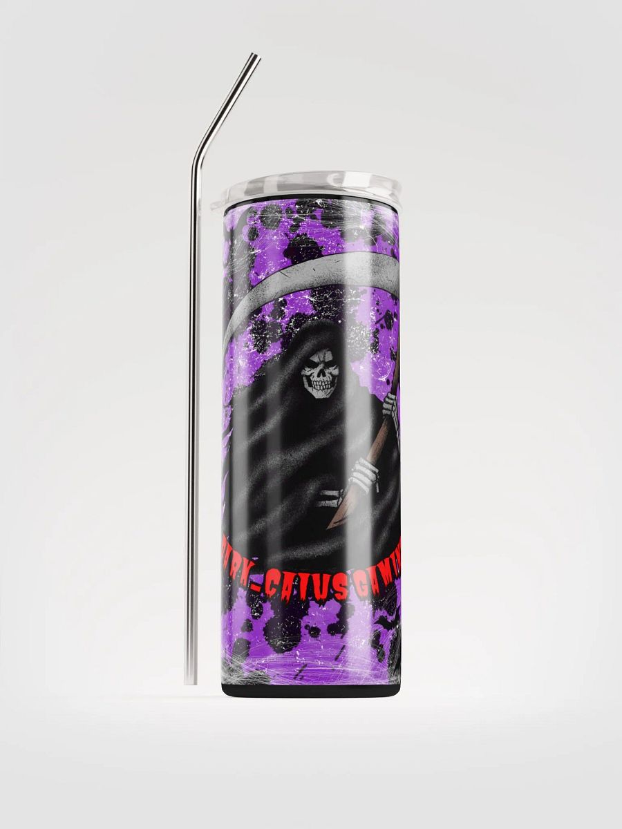 Grim Reaper Gaming Stainless Steel Tumbler product image (1)