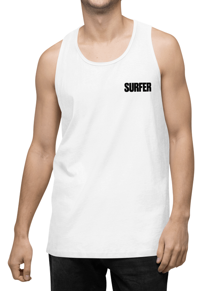 Surfer Logo Tank Top (Light) product image (2)