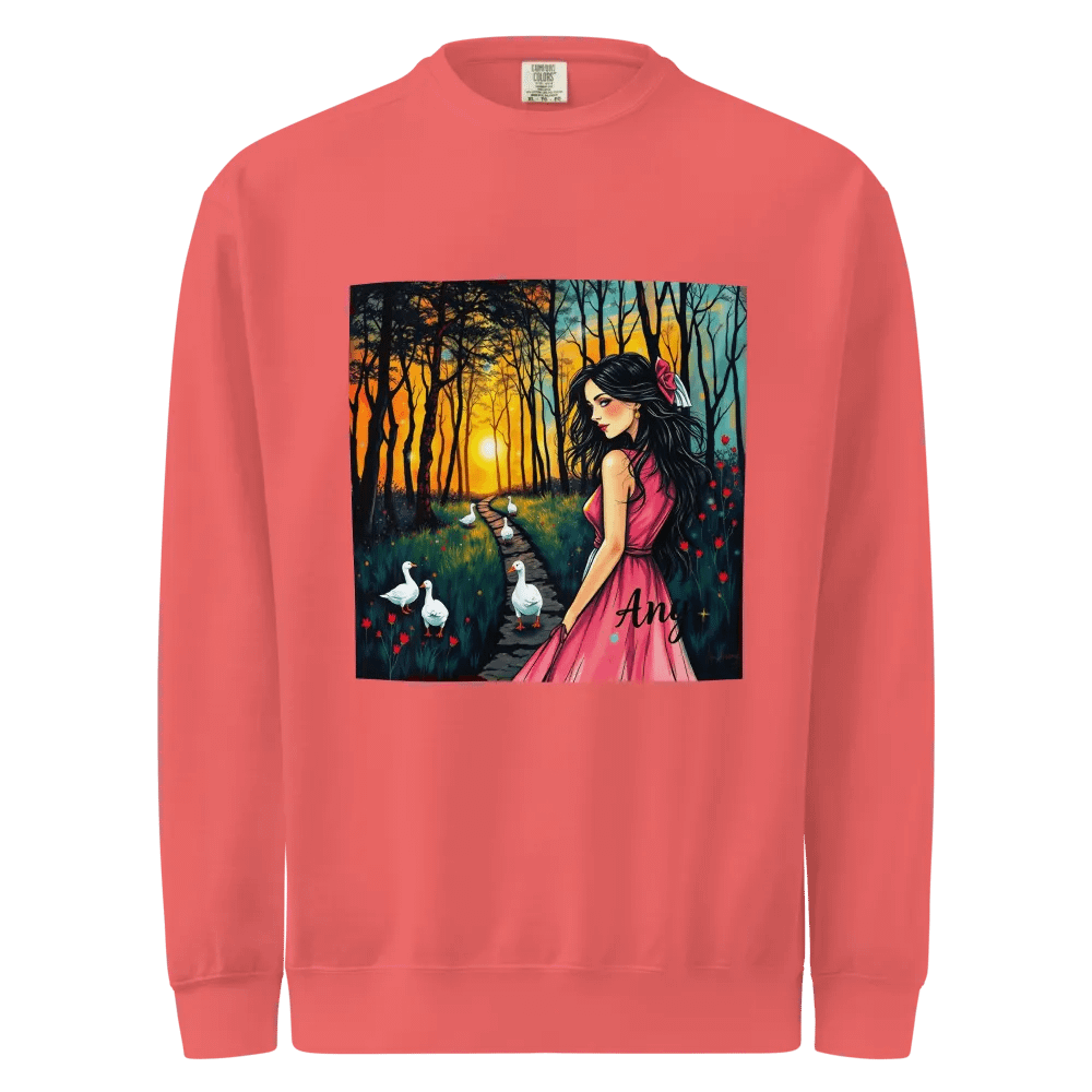 Sunset Stroll Unisex Sweatshirt product image (1)