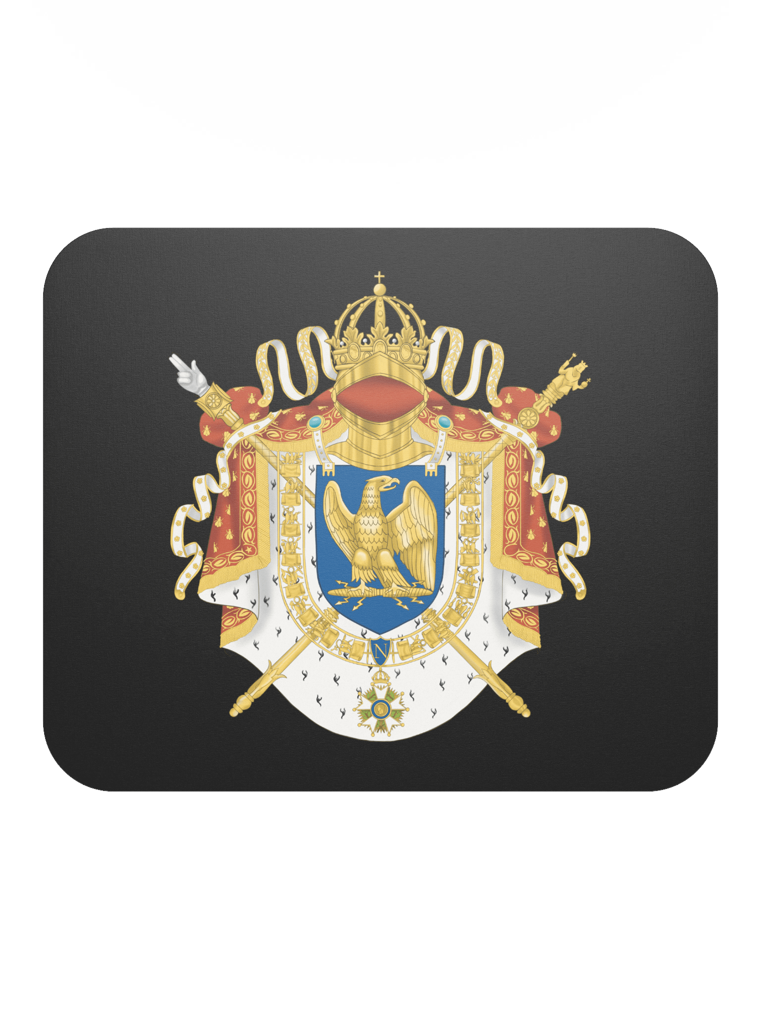 Napoleon Coat of Arms - Classic Mouse Pad product image (2)
