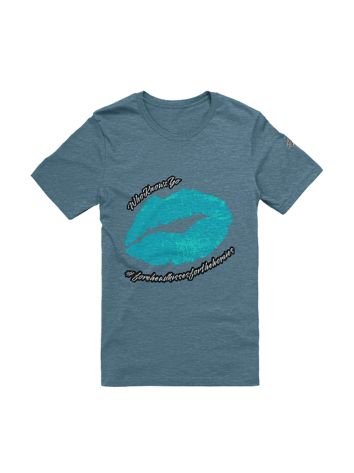 #foreheadkissesforthehomies unisex tee (teal) (S-5XL) product image (1)
