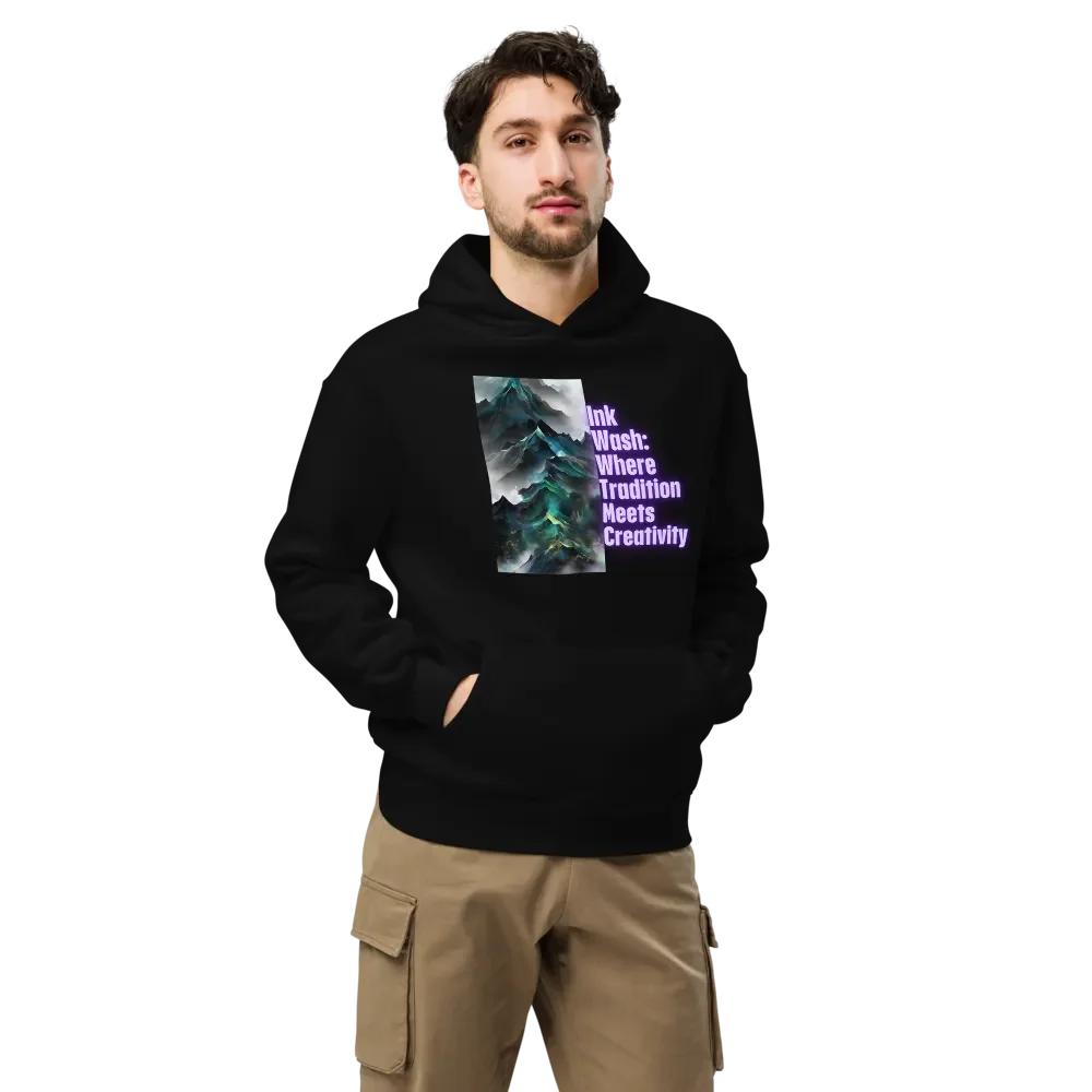 Ink Wash Elegance Hoodie product image (8)