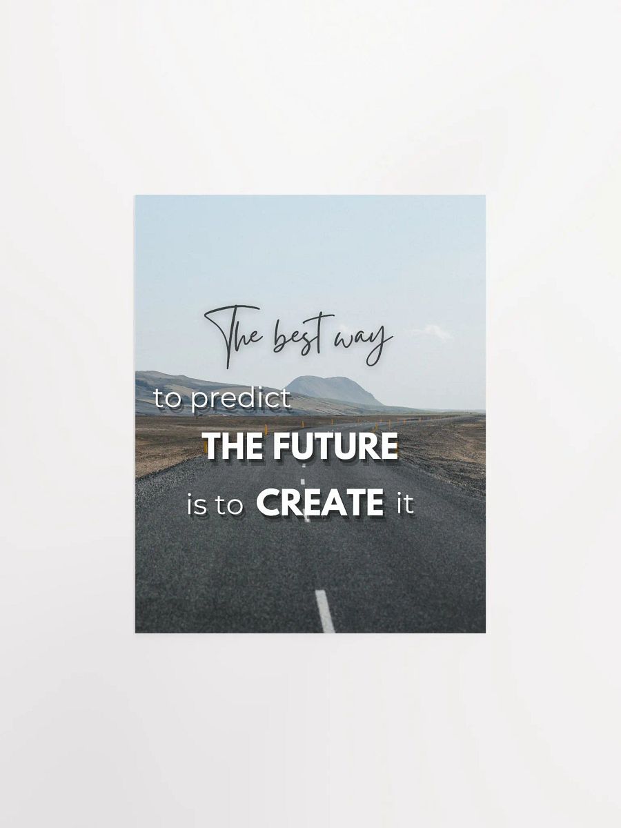 Create your Future sustainable Poster product image (3)