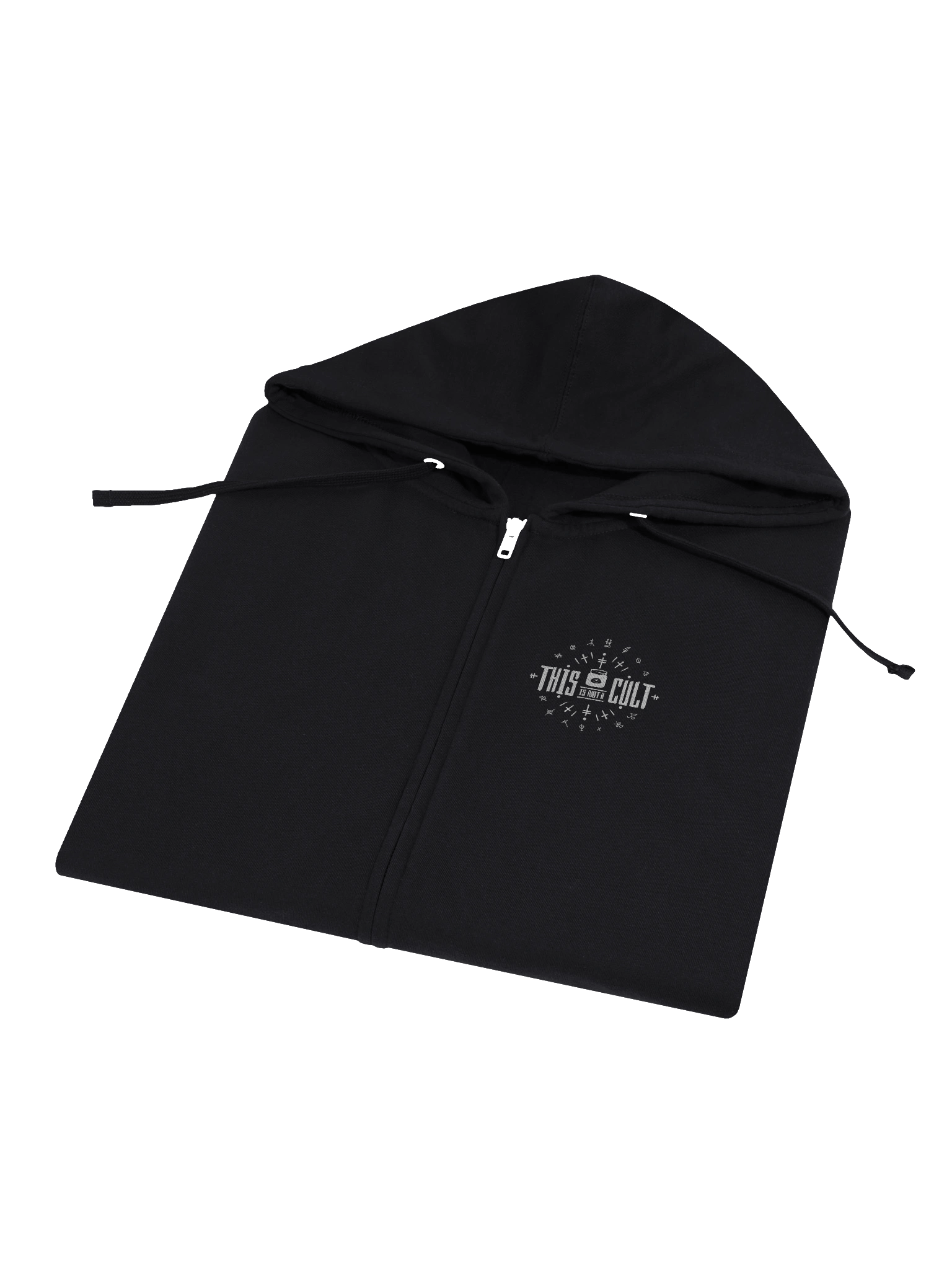 This Is Not a Cult - Independent Trading Co. Fleece Zip Up Hoodie product image (6)