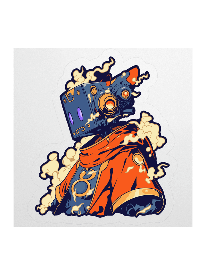 "The Blue Wizard" – Stickers – Multiple Sizes product image (1)