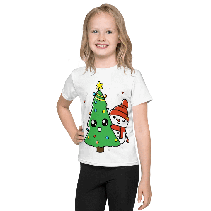 Cheerful Christmas Crew Neck for Kids product image (1)