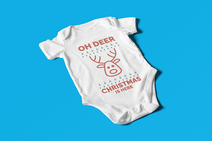 OH DEER - Baby Bodysuit Onesies for Boys and Girls product image (2)
