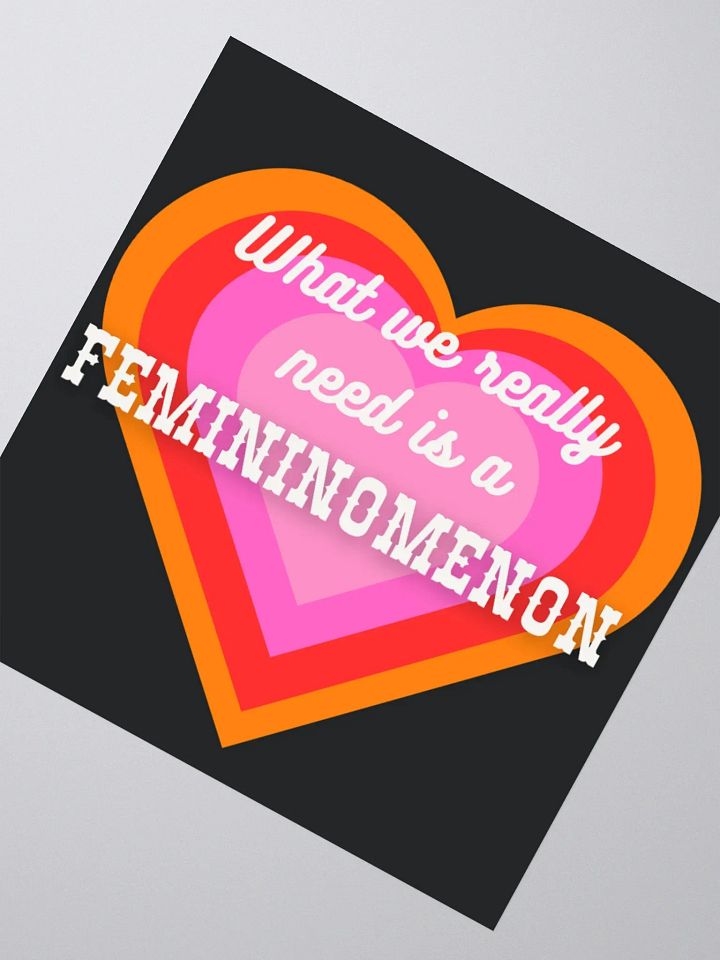 Femininomenon Sticker. product image (6)